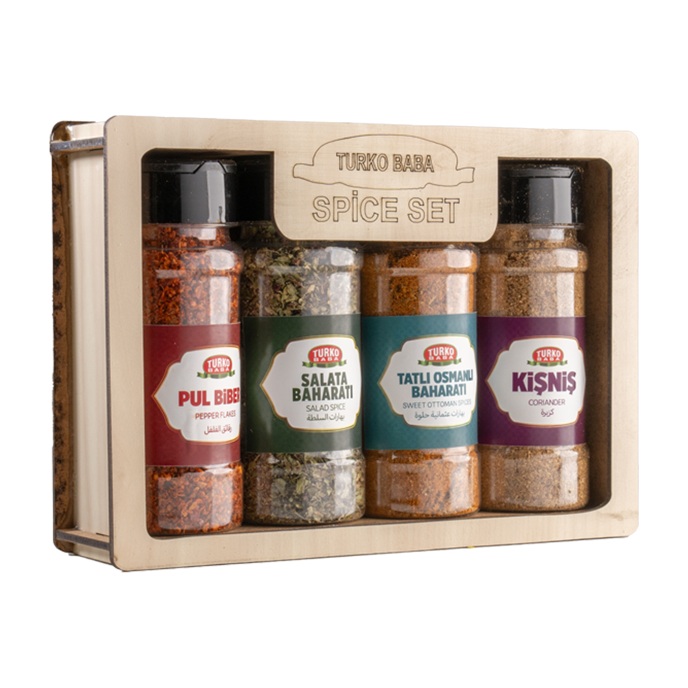 4LÜ KAVANOZ BAHARAT SETİ