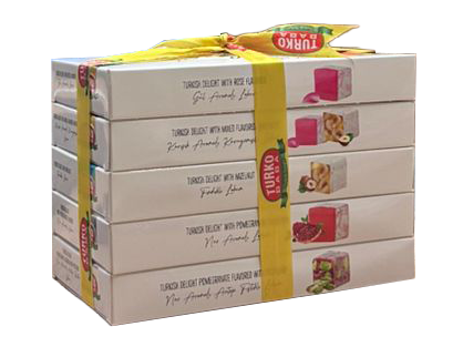 PAKET LOKUM - KURDALELİ - 5 Lİ LOKUM (155*5) L201