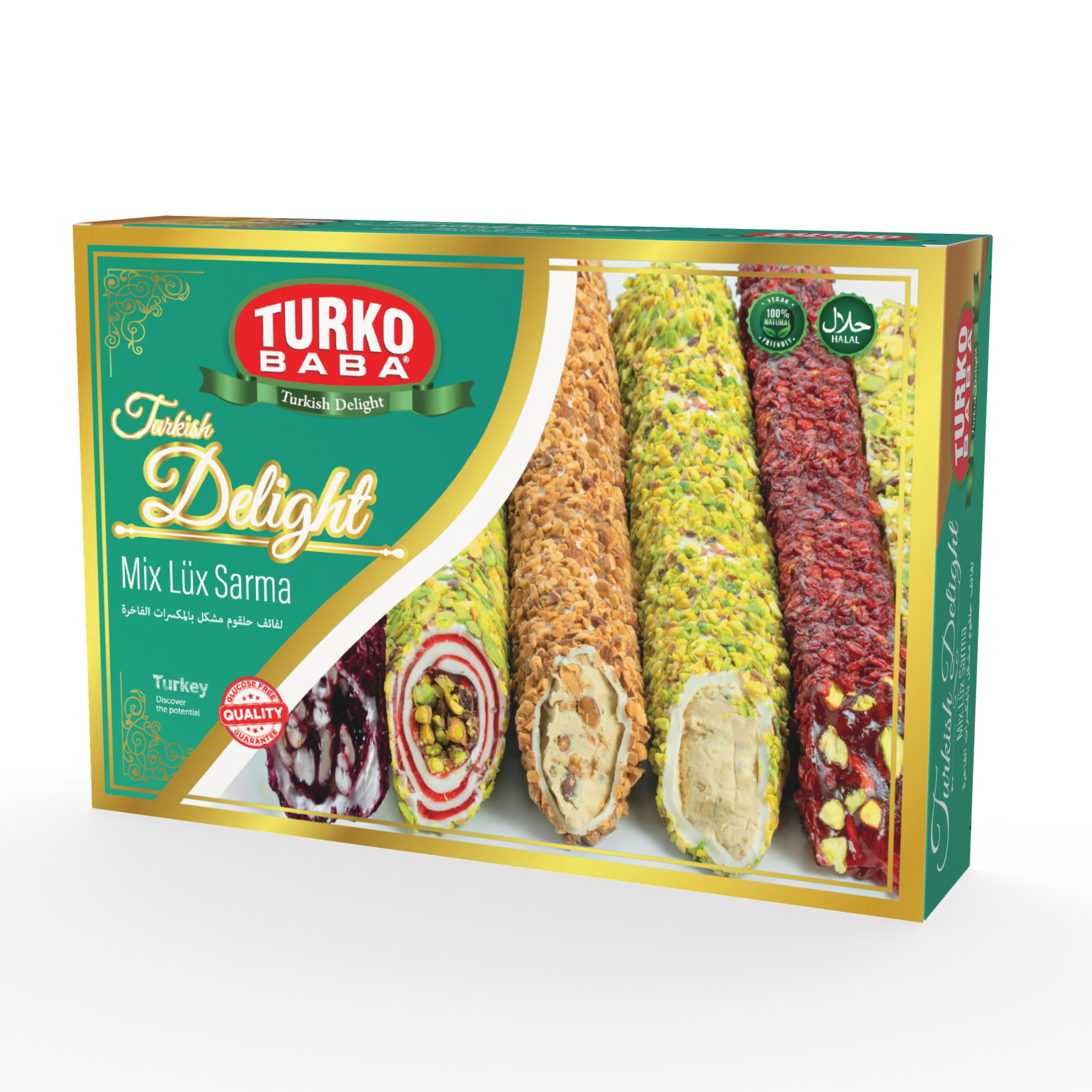 PAKET LOKUM - 225 GR - LÜX KARIŞIK L165